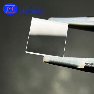 comprar Sustrato de zafiro cuadrado 10×10×1mm, plano C, DSP, Al₂O₃ monocristalino de alta pureza Fabricación en línea