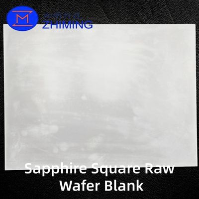 comprar Sapphire Square Raw Wafer Blank for Optical, Semiconductor, and High-Temperature Applications Fabricación en línea