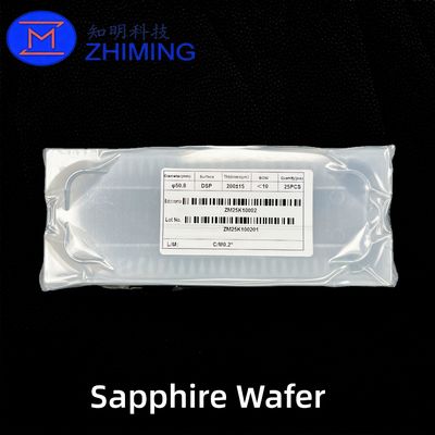 comprar 2-inch DSP Sapphire Wafer 200 µm Al₂O₃  for LED & Optical Applications Fabricación en línea
