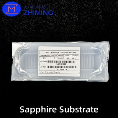 comprar 2-Inch C-Plane Sapphire Substrate for Process Development & Equipment Calibration Fabricación en línea