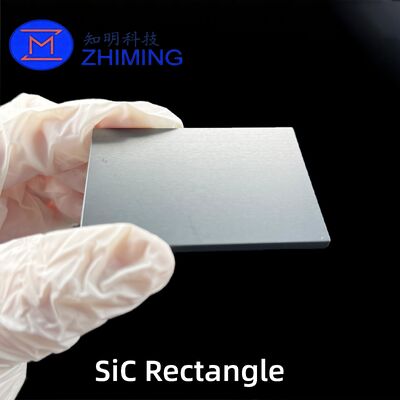 comprar Silicon Carbide Rectangle Substrate SiC Chip for Advanced Electronics Fabricación en línea