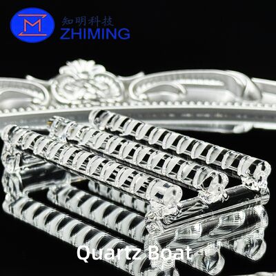 comprar Custom Design Quartz Boats for Semiconductor Processing Fabricación en línea