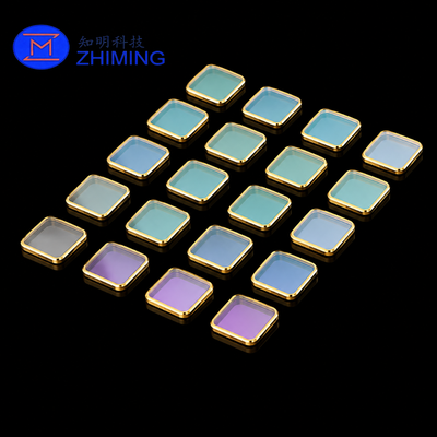 Comprar Componentes de zafiro metalizado con oro de precisión para aplicaciones ópticas, electrónicas y semiconductoras Fabricación en línea
