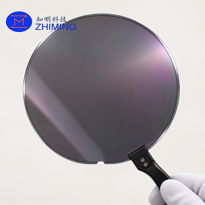 Comprar Wafer SICOI de 4 pulgadas, 6 pulgadas, 8 pulgadas, 4H-SiC sobre aislante, película de SiC de 100 a 150 mm SOBRE silicio Fabricación en línea