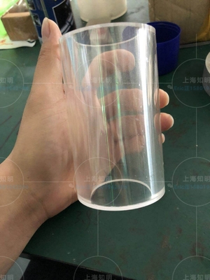 comprar Resistencia de desgaste visible de Crystal Al 2O3 el 85% Sapphire Tube Fabricación en línea