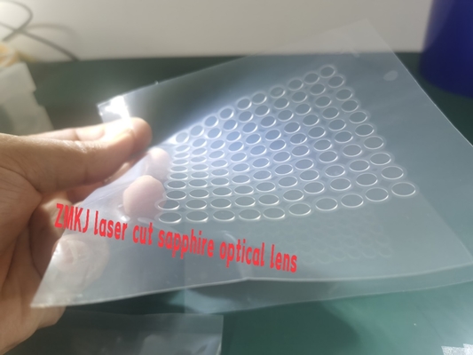 comprar óxido de aluminio del grueso Al2O3 de 0.16m m Sapphire Glass Window sintética Fabricación en línea