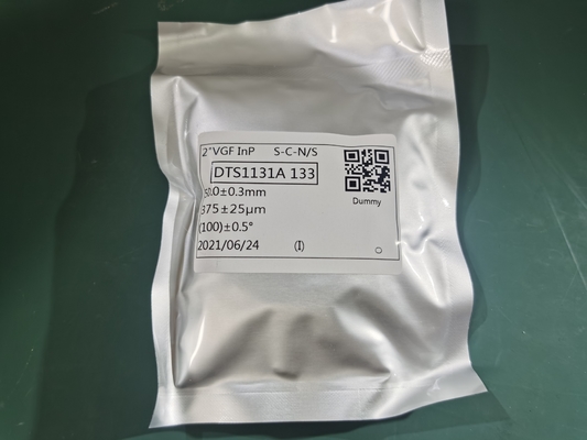 comprar 2 tipo semi aislador oblea simulada de la pulgada 50m m N del fosfuro de indio del INP Fabricación en línea