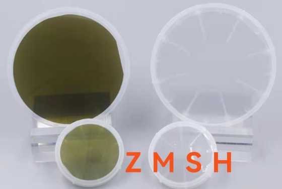 comprar 2inch cristal del grado de la investigación del substrato 4H-Semi del diámetro 50.8m m sic solo Fabricación en línea