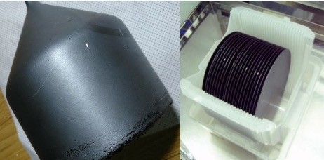 comprar tipo substratos del método N de 6inch VGF del GaAs 2 grados de las obleas de 675um SSP Fabricación en línea