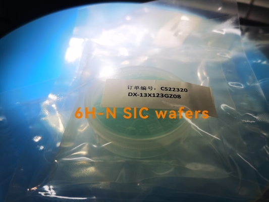 Oblea del carburo de silicio de los substratos 2inch 0.33m m 0.43m m de 6H-N 4H-N sic