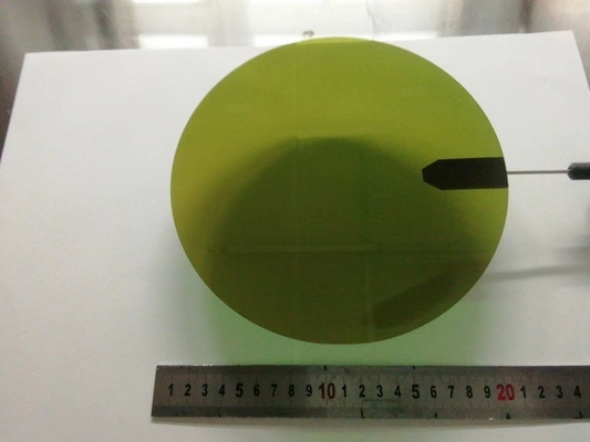 De 4 H-N Production Grade Dummy del grado oblea 8inch Dia200mm del substrato sic