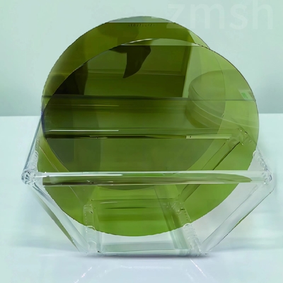 Wafers de carburo de silicio 8 pulgadas 200 mm Substrato de pulido Semiconductor