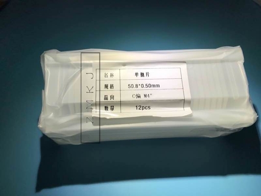 Conductividad termal modificada para requisitos particulares oblea de la orientación del zafiro del microprocesador del LED alta