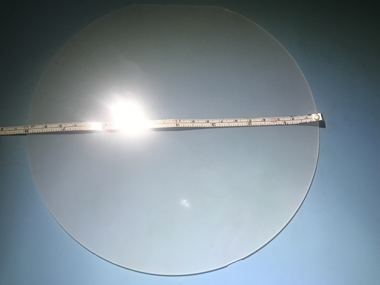 Resistencia de desgaste de la oblea del zafiro de la pulgada Al2O3 de C AXIS 8 para la lente óptica cristalina