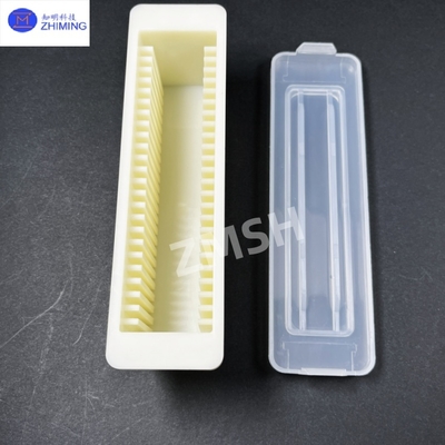 2 pulgadas soporte de caja de wafer 30 * 30mm 25 ranuras sala limpia clase 100