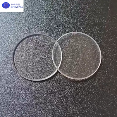 Protección contra la radiación del cristal de silicio fundido de cuarzo JGS1/JGS2/JGS3 UV transparente