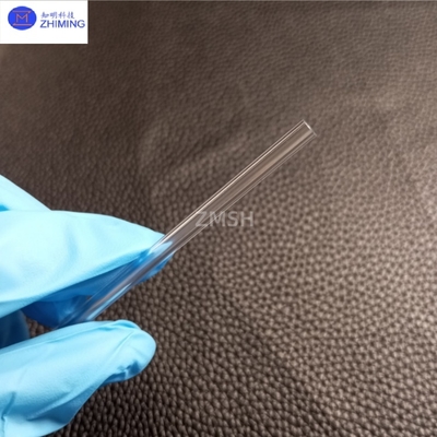Custom 140mm Double-Side Polished Sapphire Tubes Optical Component Protection Tubes